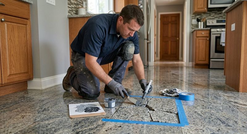 Marble Tile Repair in Overland Park, KS