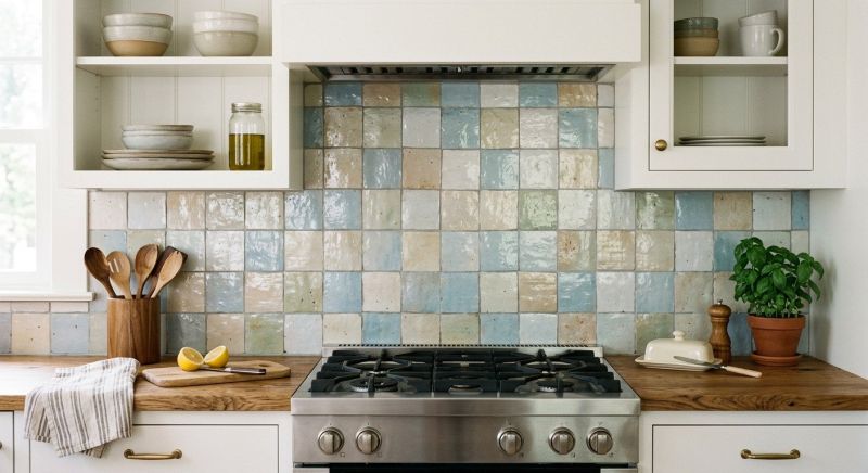 Stove Backsplash Installation in Wilmington, NC
